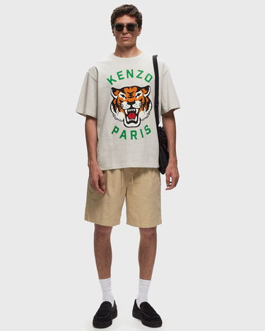 T-shirt KENZO LUCKY TIGER OVERSIZE TEE Beige | FE68TS0094SG.93A, 1