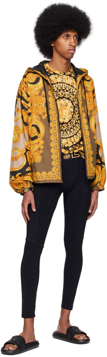 Leggings Versace Paneled Lounge Pants Sort | 1008167 1A02322, 3