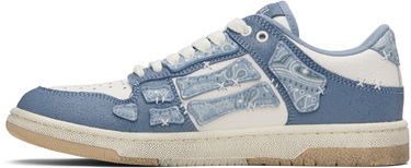 Sneakers og sko AMIRI Bandana Skel Top Low Blå | AMFOSR1140, 2