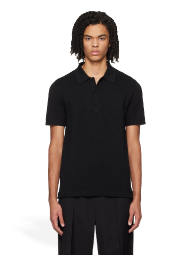 Polo skjorte Valentino Toile Iconographe Polo Shirt Sort | 4V3KP02G9W5