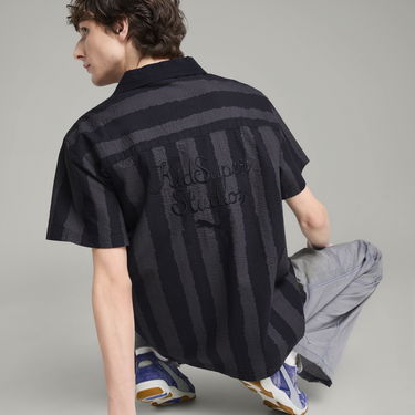 Skjorte Puma KIDSUPER Striped Woven Shirt Sort | 629511_16, 1