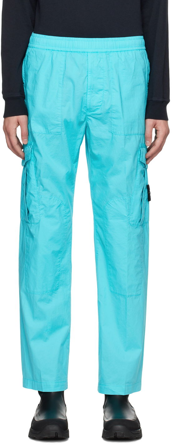 Cargo bukser Stone Island Drawstring Cargo Pants Grøn | 781530803, 0