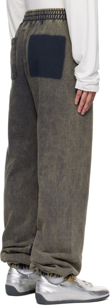 Joggingbukser We11done We11done Teddy ID Jogger Sweatpants Grøn | WD-TA2-25-708-U-CH, 2