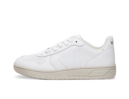 Sneakers og sko Veja V-10 Leather Extra Hvid | VX021270