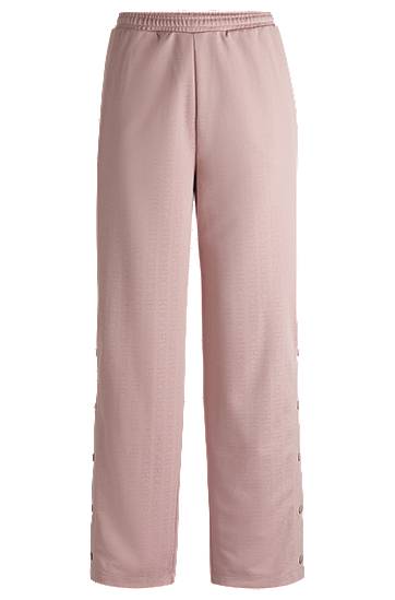Joggingbukser BOSS Oversized Tracksuit Bottoms Lyserød | 50531183
