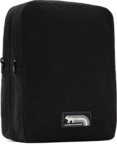 Rejsetaske MAISON KITSUNÉ Maison Kitsuné Flash Fox Weekender Packable Duffle Bag Sort | OM05175WQ4034, 3