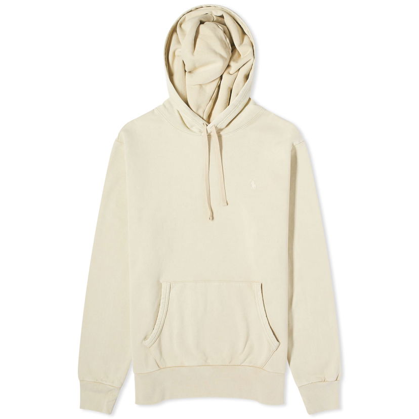 Sweatshirt Polo by Ralph Lauren Loopback Hoodie "Spring Beige" Beige | 710916690010
