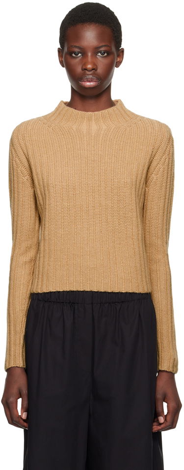 Sweater Max Mara Max Mara Aloa Mock Neck Sweater Brun | 2421366022600 MM12037, 0