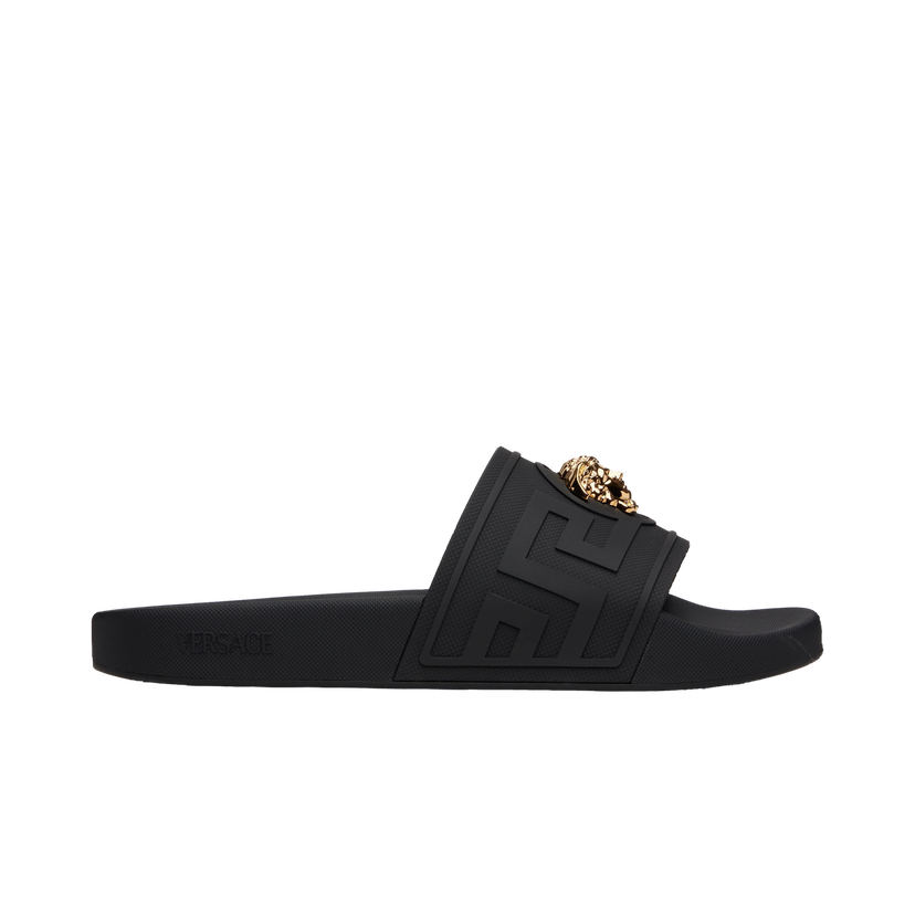 Sneakers og sko Versace Versace 'La Medusa' Slides Sort | 1020535_1A15481
