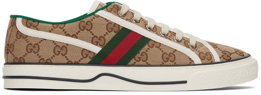 Sneakers og sko Gucci GG Tennis 1977 Sneakers 'Beige' Beige | 606111 HVK20, 0