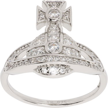 Ring Vivienne Westwood Little Orb Ring Metalisk | 6404017S-01P102-, 0