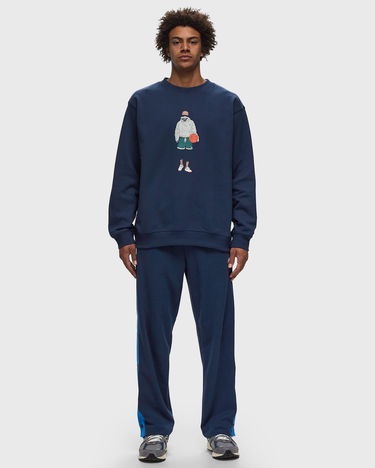 Sweatshirt New Balance Athletics Sport Style Relaxed Crew Mørkeblå | MT41538-NNY, 1
