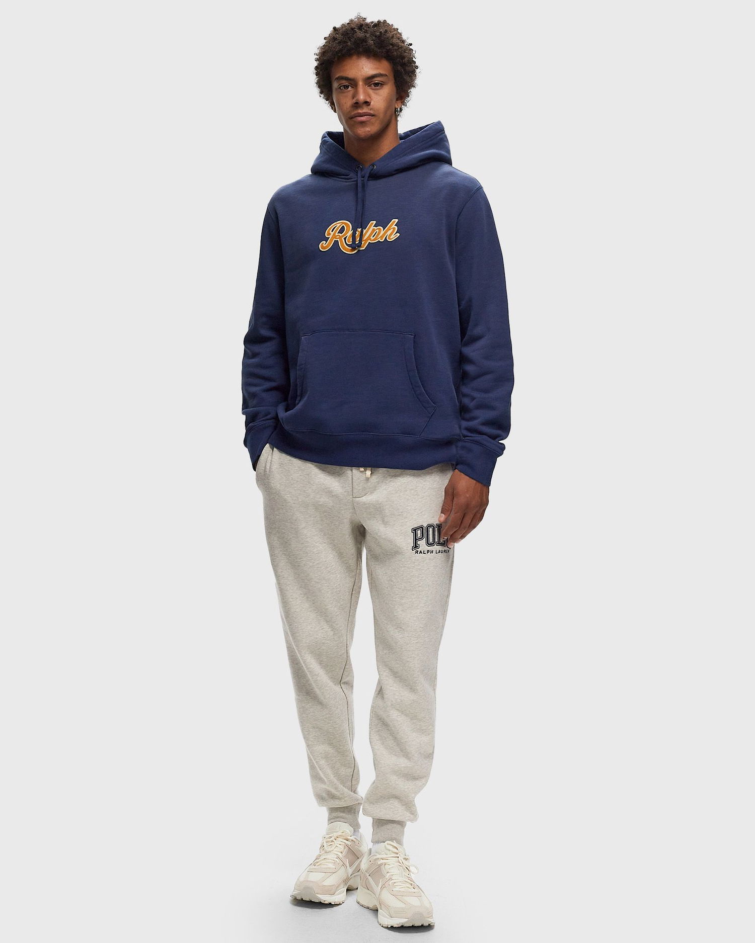 Sweatshirt Polo by Ralph Lauren Hoodie With Logo Print Blå | 710952102001, 1