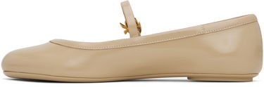 Sneakers og sko Gianvito Rossi Carla Ballerina Flats Beige | G22223-05GOM-NUI, 2