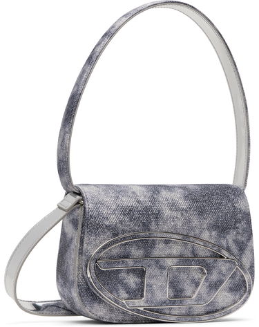 Håndtaske Diesel Diesel 1DR Glitter Shoulder Bag Metalisk | X08396 P2197, 4