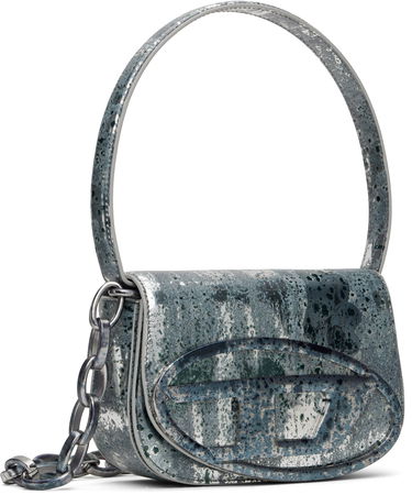 Skuldertaske Diesel 1DR Metallic Shoulder Bag Metalisk | X08396 P8037, 1