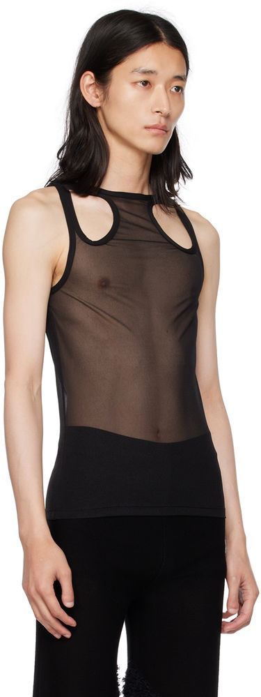 Tanktop Dion Lee Shift Loop Tank Top Hvid | C3084F22, 4