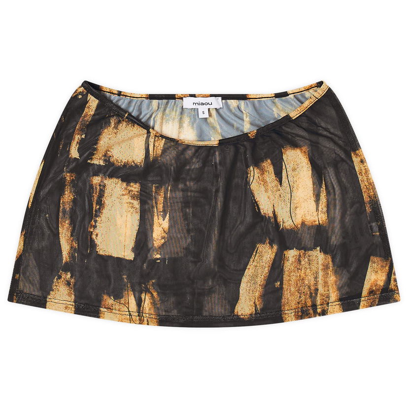 Nederdel Miaou Miaou Elektra Mesh Mini Skirt Flerfarvet | 4014PM2TBR