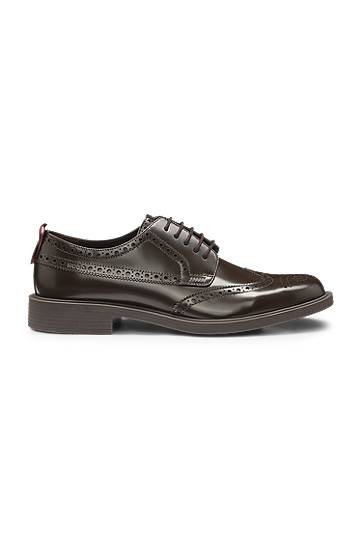 Tøj og tilbehør BOSS Brogue Derby Shoes Brun | 50548655, 1