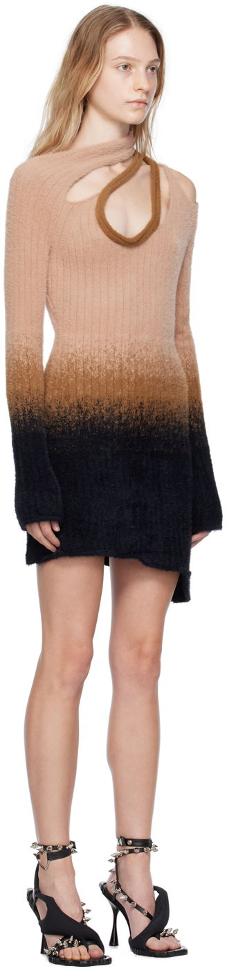 Kjole Ottolinger Ottolinger Crossover Ombré Minidress Flerfarvet | 706001, 1