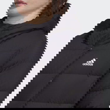 Puffer jakke adidas Originals Helionic Hooded Down Jacket Sort | HG8747, 2