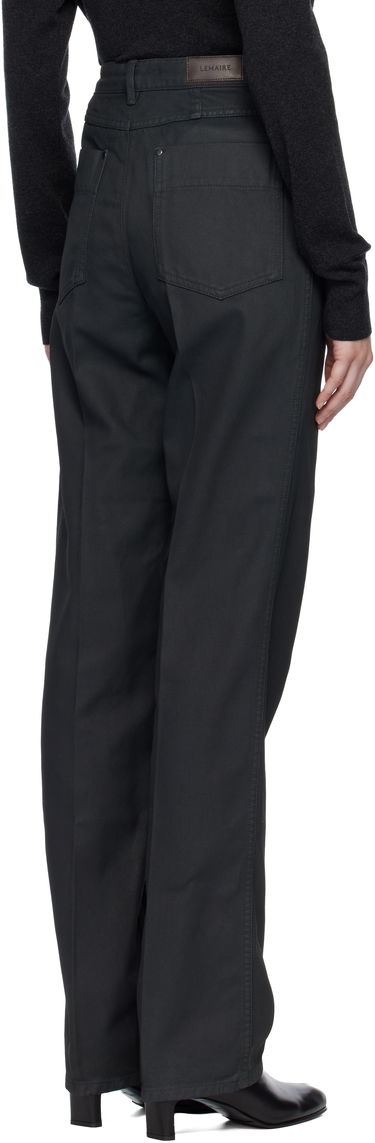 Jeans LEMAIRE High Waisted Straight Jeans Sort | PA1229 LD1059, 2