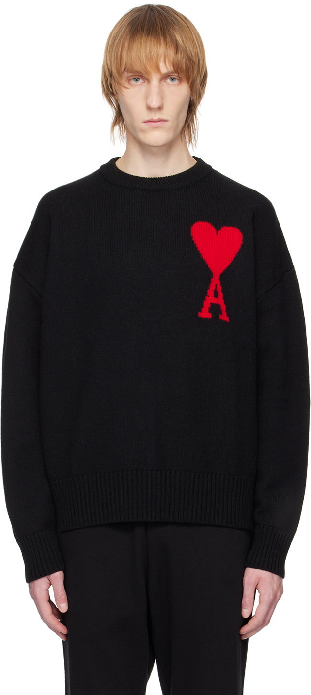 Sweater AMI Sweater Sort | BFUKS002.018, 0