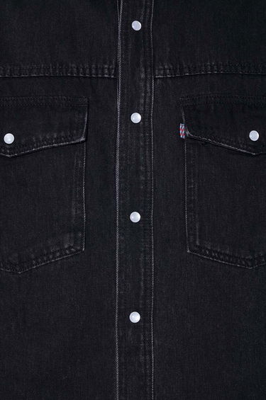 Skjorte BBC IceCream Icecream Running Dog Relaxed Denim Shirt Sort | IC24149, 5