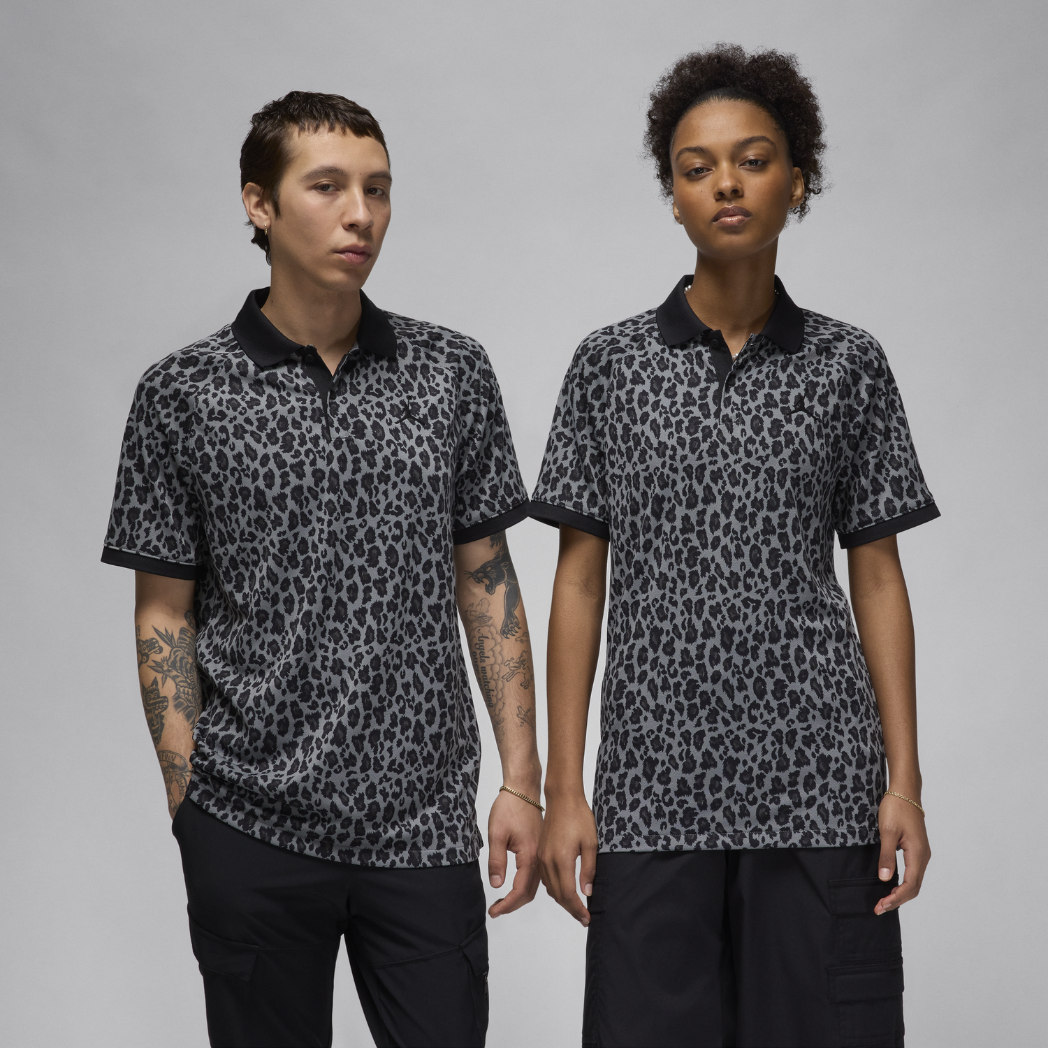 Polo skjorte Jordan Jordan Dri-FIT Sport Grå | FN5852-084, 0