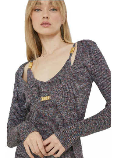 Sweater GCDS Cardigan Grå | SS23W370907