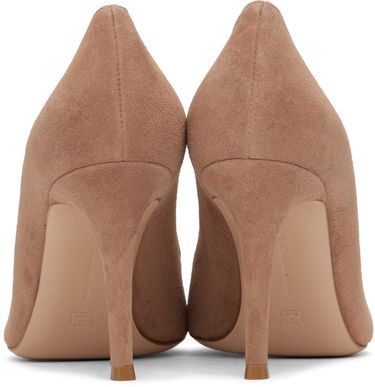 Sneakers og sko Gianvito Rossi Gianvito 85 Suede Pumps Beige | G24580-85RIC-CAM, 1