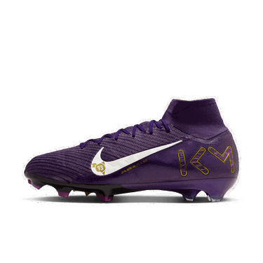 Sneakers og sko Nike Mercurial Superfly 10 Elite Kylian Mbappé FG Lilla | FQ8692-500, 3