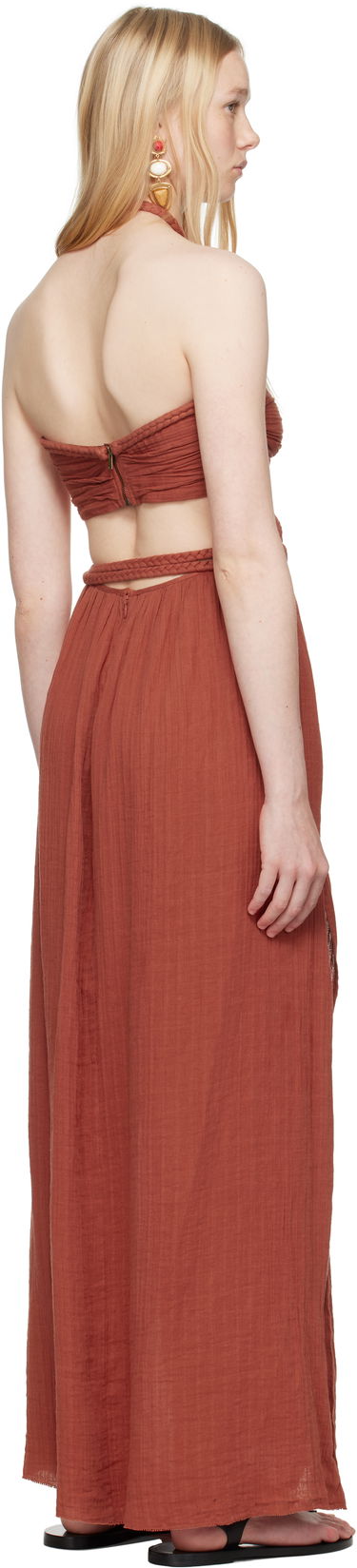 Kjole ISABEL MARANT Isabel Marant Justine Maxi Dress Rød | RO0782FA-C2J11I, 2