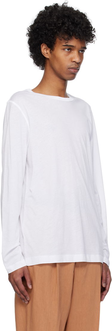 T-shirt Dries Van Noten Dries Van Noten Long Sleeve T-Shirt Hvid | 251-021144-1608, 1
