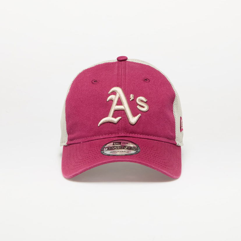 Kasket New Era New Era MLB Oakland Athletics 920 Trucker Washed Cap Bourgogne | 60667612