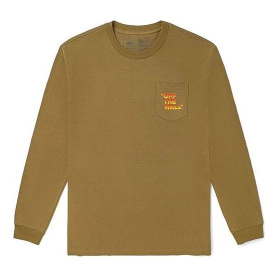 T-shirt Vans Vans Casual Long Sleeve Pocket T-Shirt Brun | VN0A5E5KDZ9