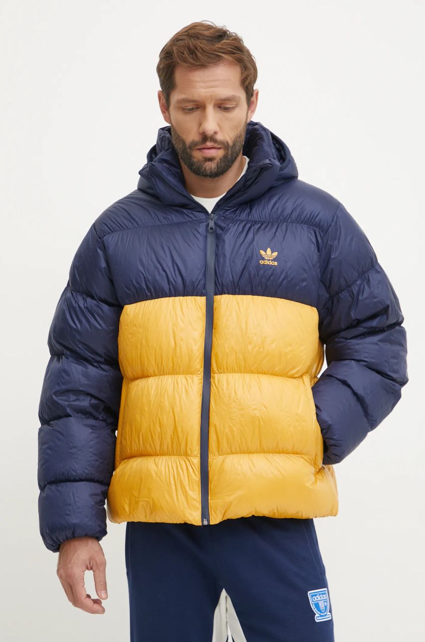 Puffer jakke adidas Originals Oversized Down Puffer Jacket Blå | IW3451, 0