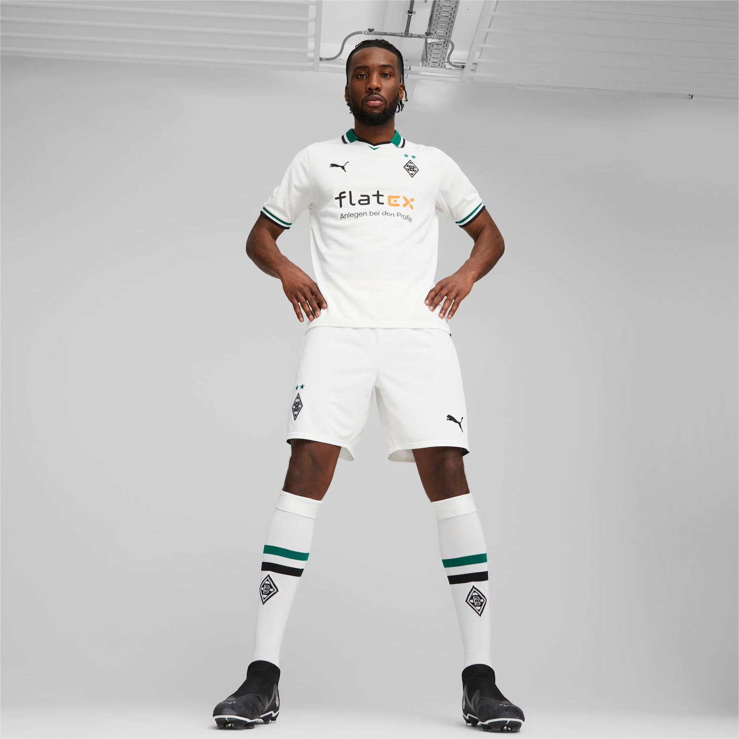 Shorts Puma Borussia Mönchengladbach Football Shorts Hvid | 770573_01, 0