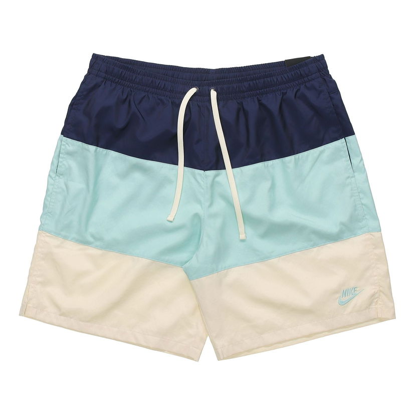Badetøj Nike Woven Colorblock Sports Shorts Blå | CJ4488-382