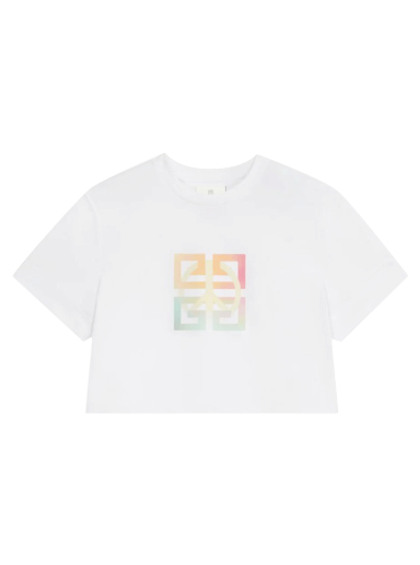 Crop top Givenchy Cropped Masculine T-Shirt Hvid | BW709X3Z9Y 100