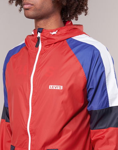 Vindjakke Levi's COLORBLOCK WINDRUNNER Rød | 79577-0000, 5