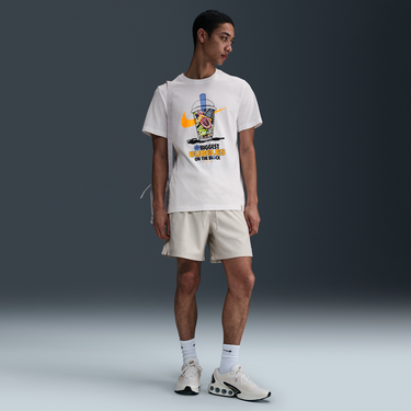 T-shirt Nike Nike Sportswear Bubble T-Shirt Hvid | HJ0770-100, 4