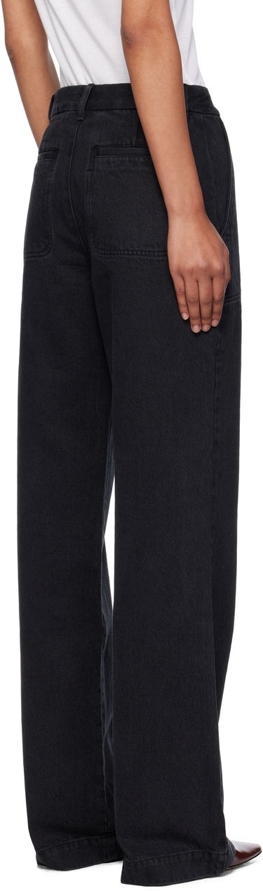 Jeans A.P.C. Wide Leg Jeans Sort | COGEX-F09085, 2