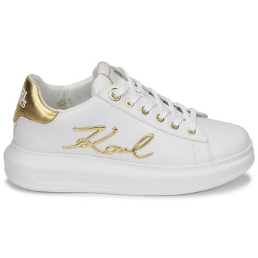Sneakers og sko KARL LAGERFELD KAPRI Signia Lace Lthr Hvid | KL62510A-01G, 0