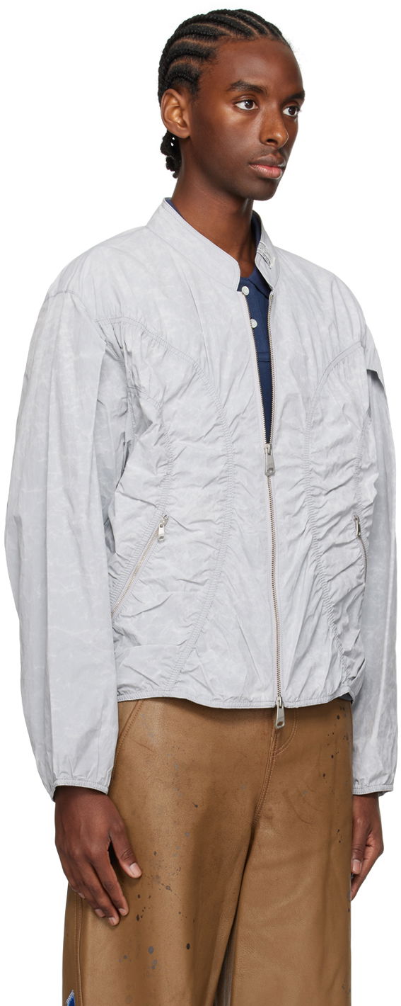 Bomberjakke ADER ERROR Ruched Bomber Jacket Grå | BN01SSJK0809LG, 1