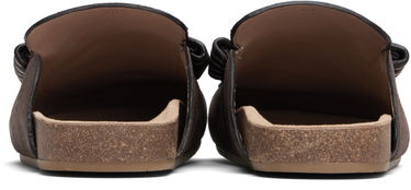 Sneakers og sko JW Anderson JW Anderson Stitch Loafer Mules Brun | LF0079-LA0319, 1