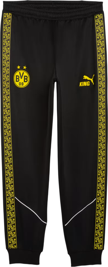 Joggingbukser Puma Borussia Dortmund King Anthem Pants Sort | 527082-05, 0