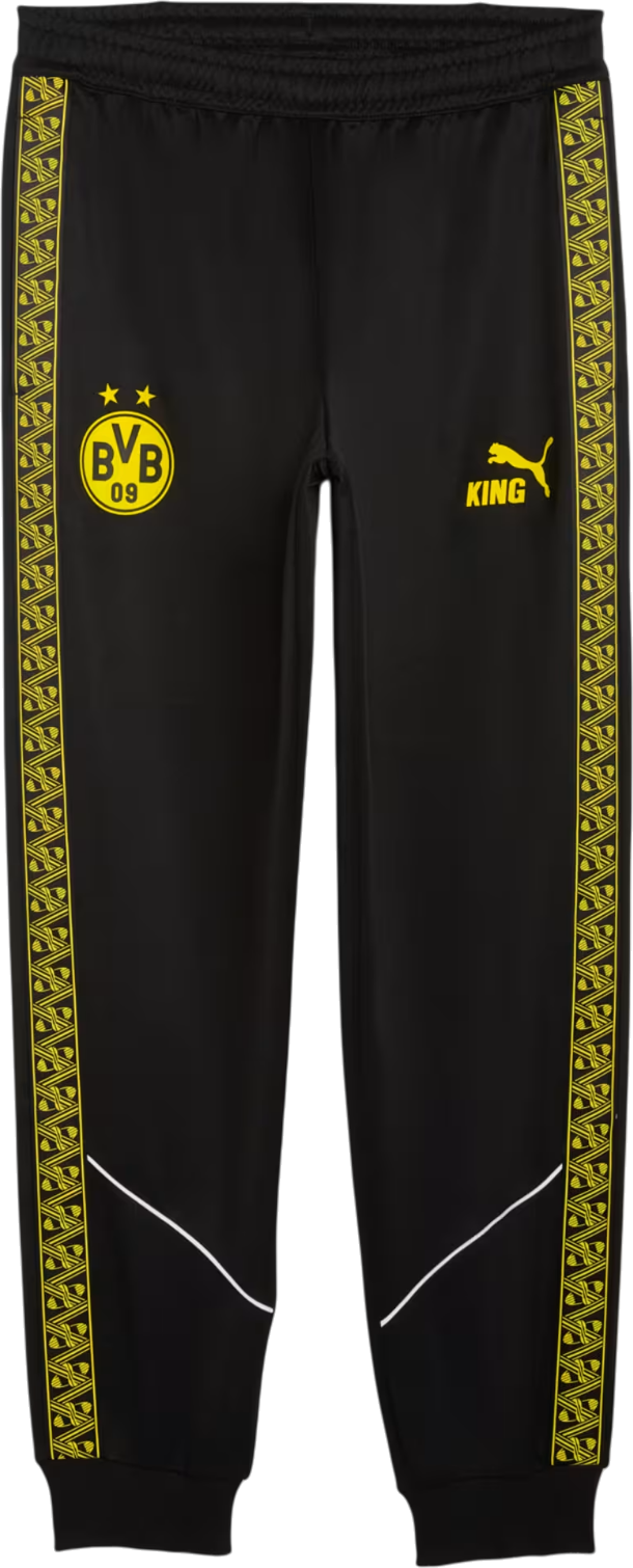 Joggingbukser Puma Borussia Dortmund King Anthem Pants Sort | 527082-05