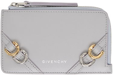 Tegnebog Givenchy Voyou Zipped Card Holder Grå | BB60LSB1Q7050, 0