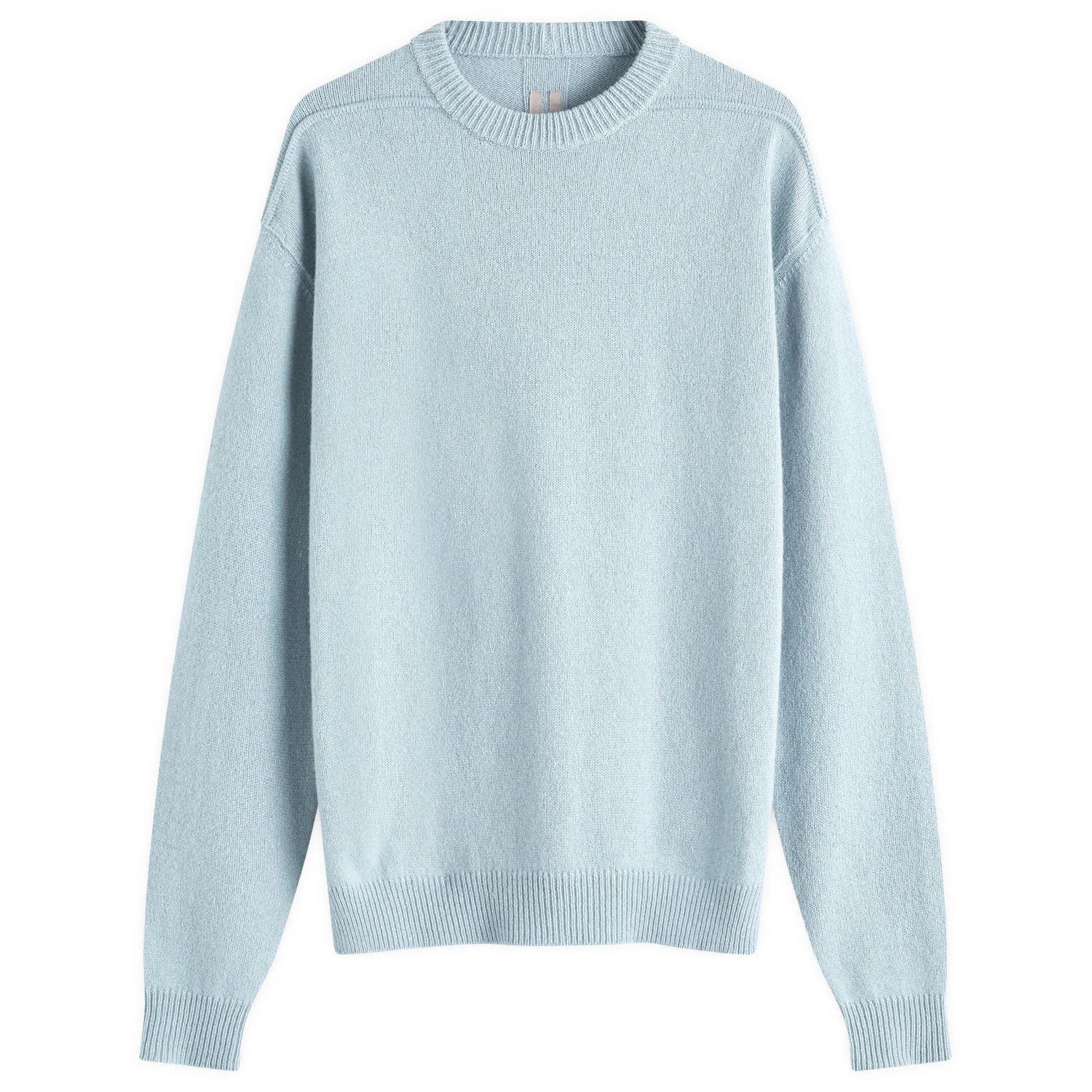 Sweater Rick Owens Round Neck Knit Jumper Blå | RP02D3679-36, 0